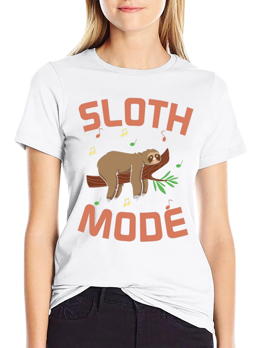 Sloth Mode Graphic Tee - Relax & Unwind