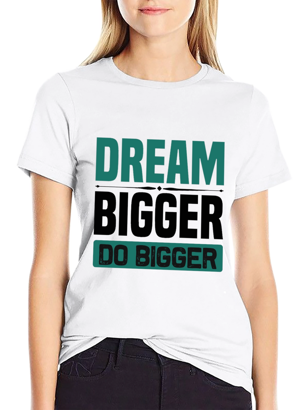 Dream Bigger Graphic Tee - Motivational T-Shirt