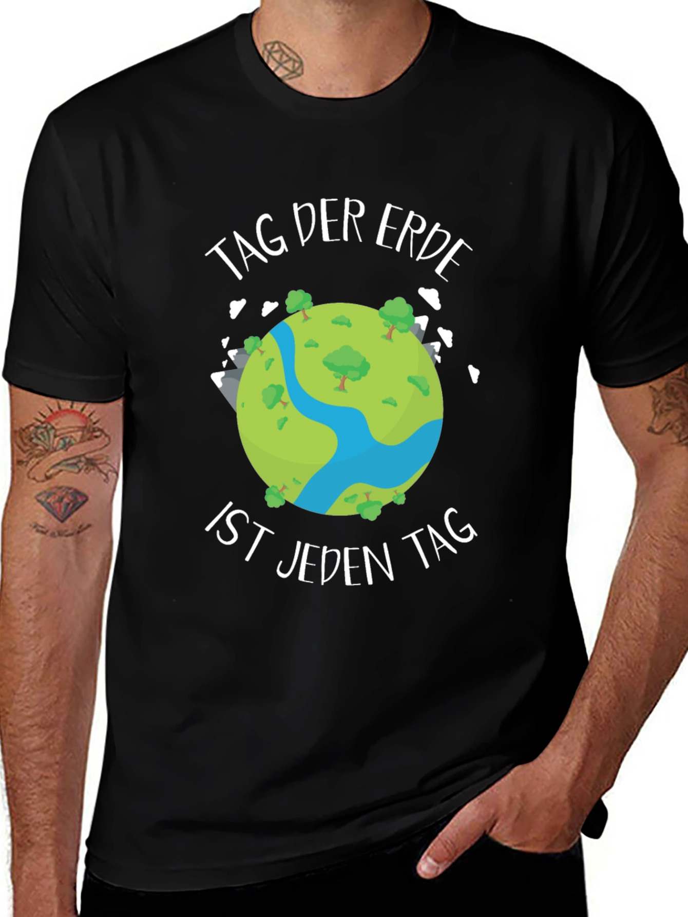 Earth Day T-Shirt: Tag Der Erde Ist Jeden Tag