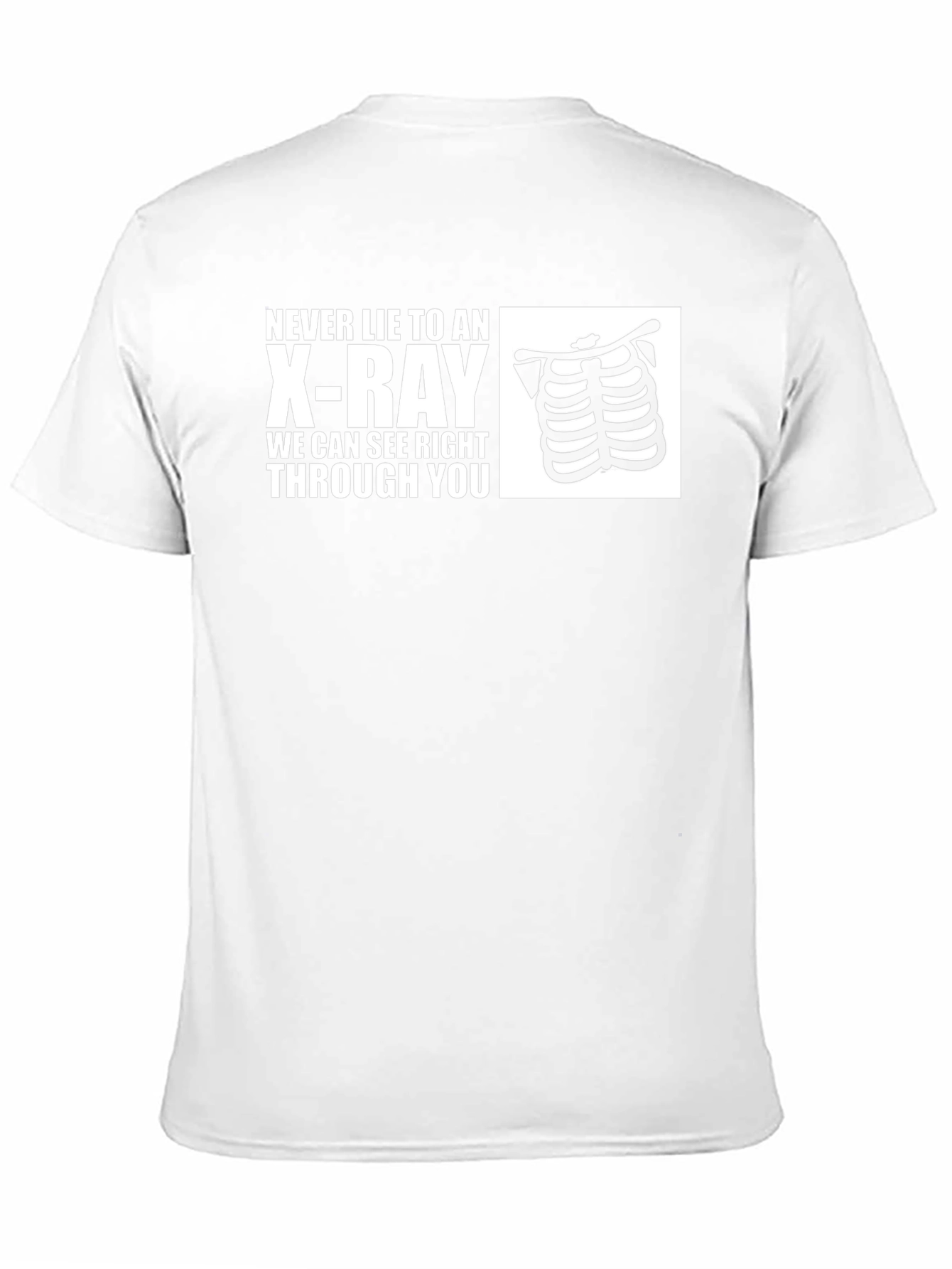 Funny X-Ray See Through You Graphic T-Shirt