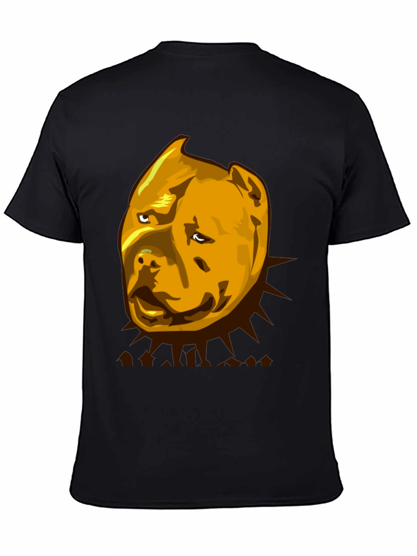 Pitbull Graphic Tee - Mens Black T-Shirt