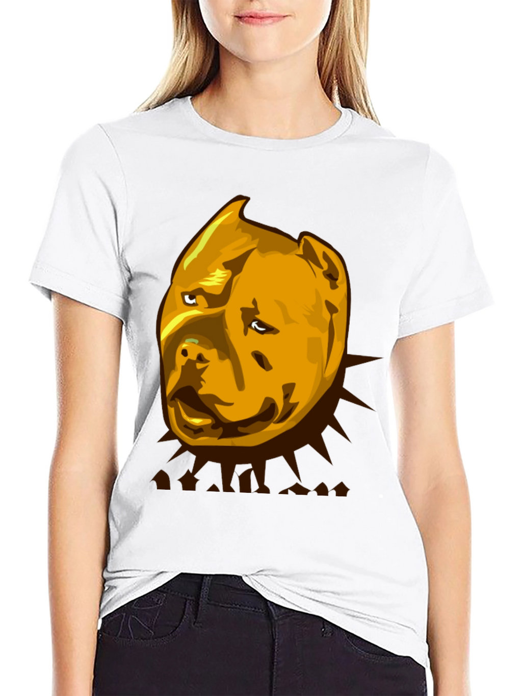Pitbull Graphic Tee - Mens Black T-Shirt
