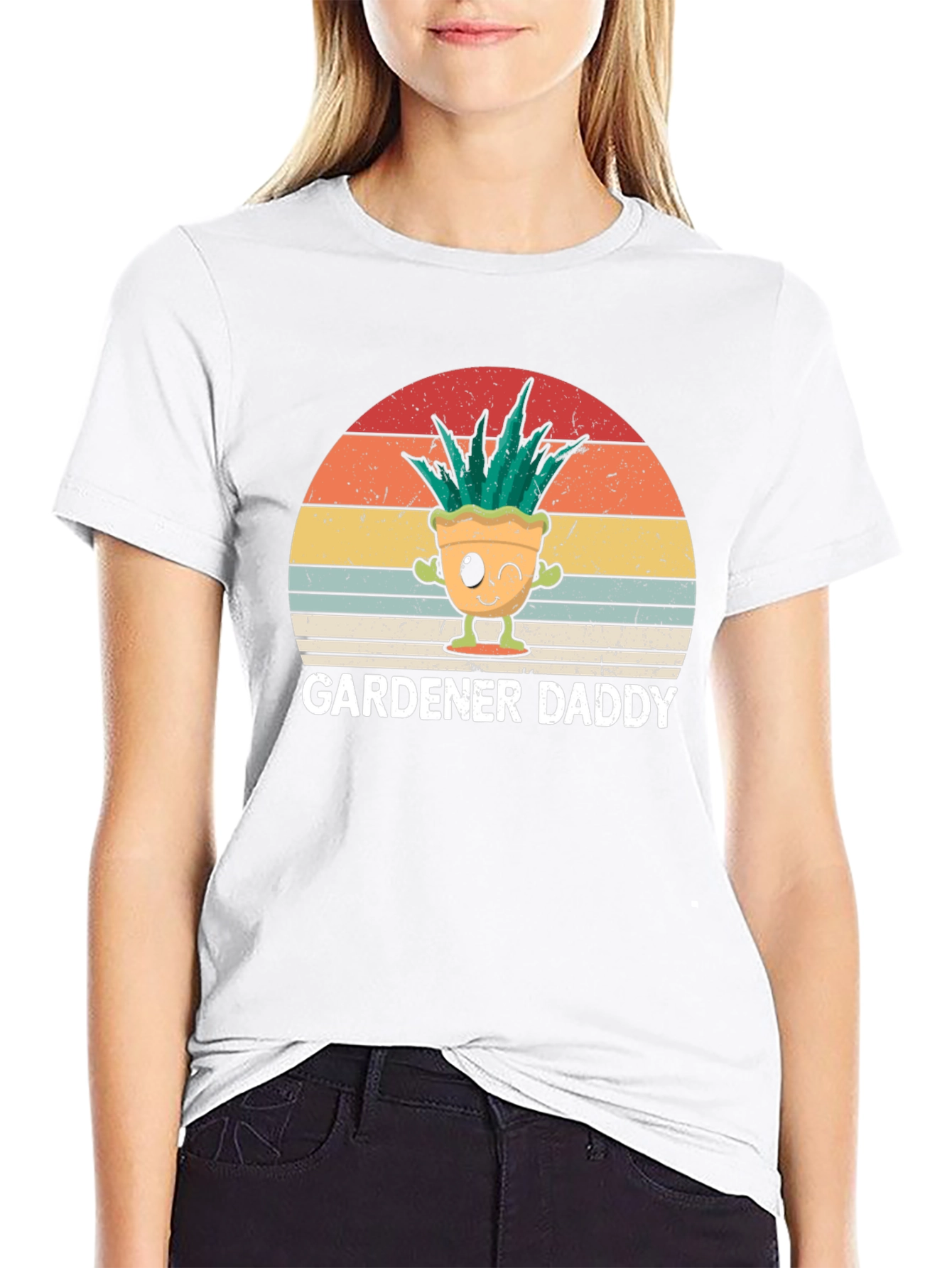 Gardener Daddy T-Shirt - Cute Plant Lover Tee